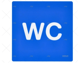 WC SIGN WITH LETTERS IMNASA