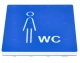 SEÑAL DE WC PARA MUJERES IMNASA