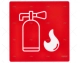 FIRE EXTINGUISHER ZONE SIGN IMNASA