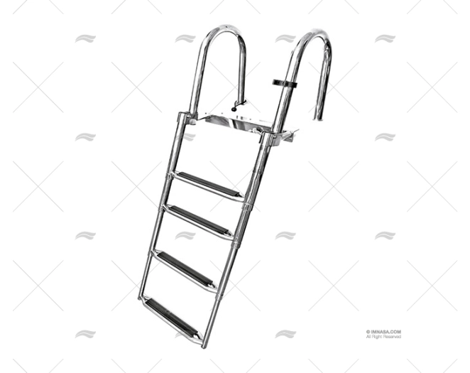 FOLDING LADDER SS 316 3 STEPS