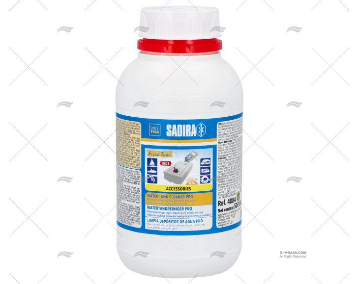 LIMPADOR TANQUE DE ÁGUA 500ml SADIRA