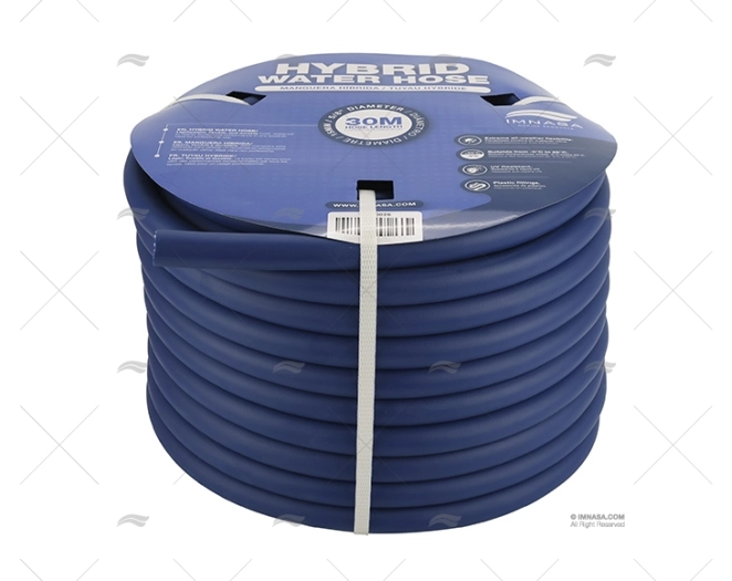 MANGUERA UV  AZUL 15mm 30m MOD.MARINAS