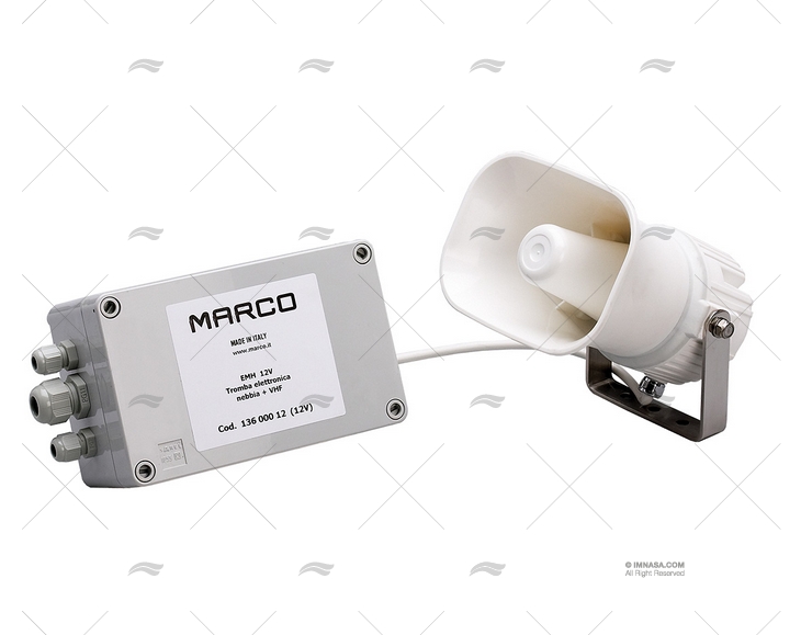 AVERTISSEUR ELECTRONIQUE 112DB 12V MARCO