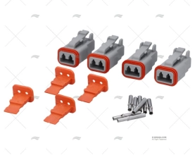 CONNECTOR MALE DT 2 PINS IP67 (4)