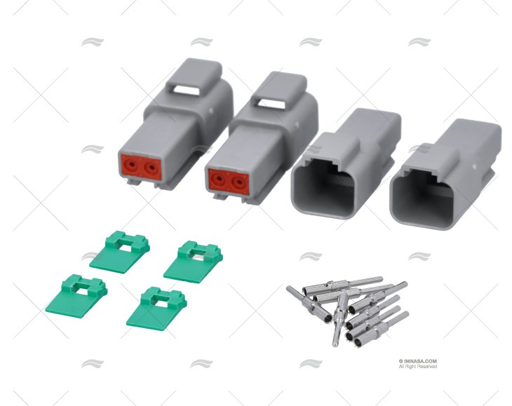 CONNECTOR FEMALE DT 2 PINS IP67 (4)