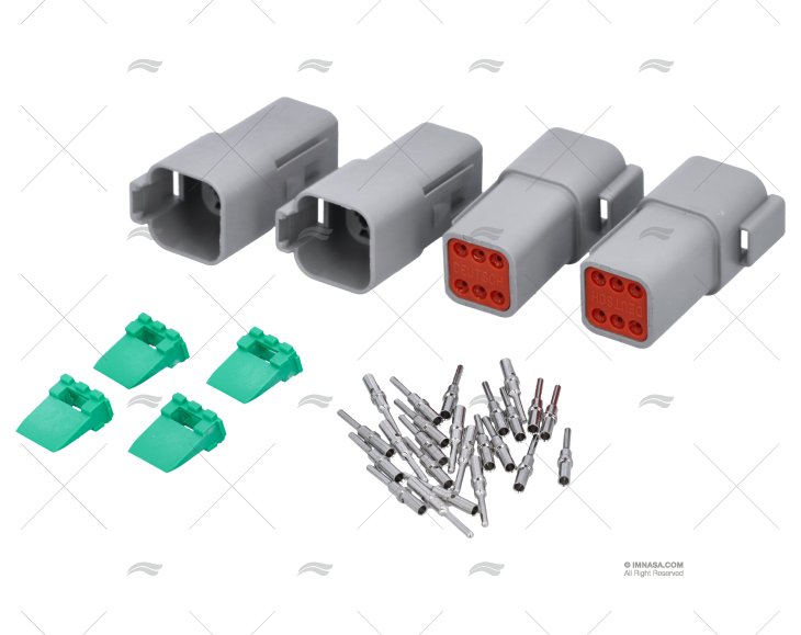 CONNECTOR FEMALE DT 6 PINS IP67 (4)