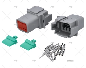 CONNECTOR FEMALE DT 8 PINS IP67 (2)