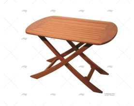 FOLDING TEAK TABLE ILE DE FRANCE ARC MARINE