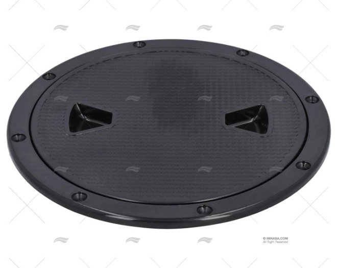 ACCESS HATCH ROUND ABS BLACK 245mm