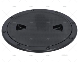 ACCESS HATCH ROUND ABS BLACK 245mm