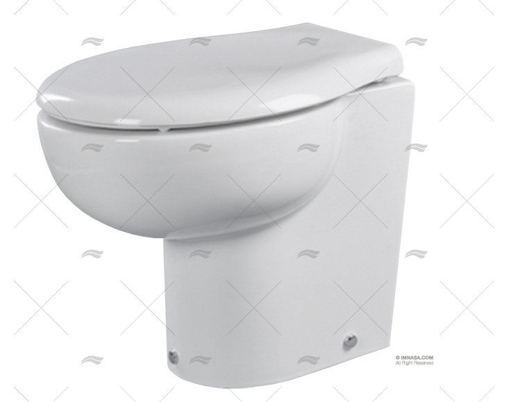 ELECTRIC TOILET  12V ULTRA SLIM SILENT OCEAN TECHNOLOGIES