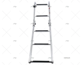 ESCALERA DE 3+2 INOX