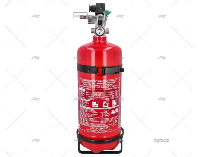 EXTINGUISHER 3 KG ABC POWDER FIREKILL AU