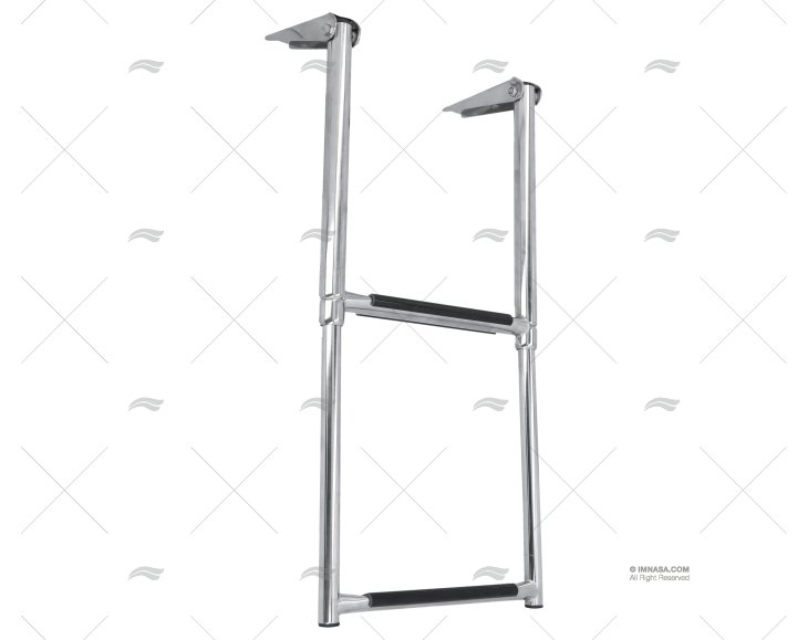 ESCALERA INOX 2 PELDAÑOS 280mm