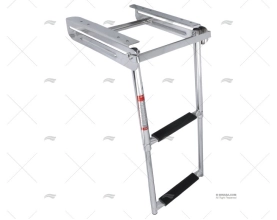 ESCALERA TELESC. INOX 2P C/CIERRE