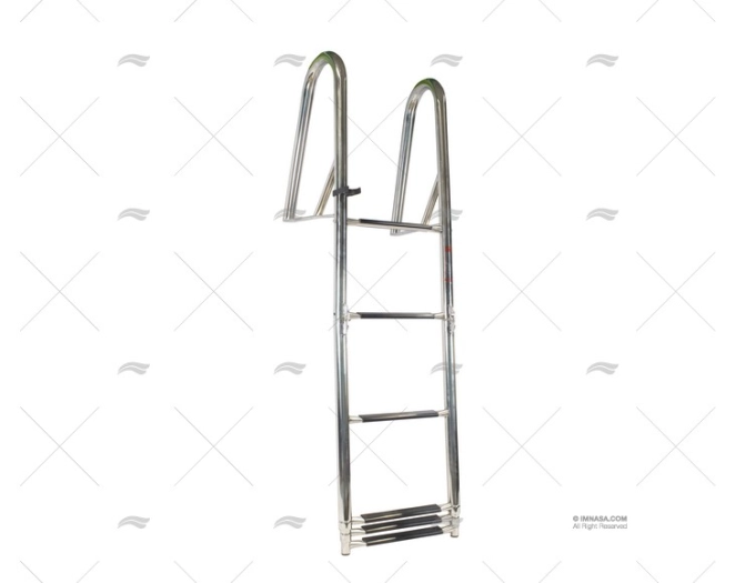 ESCALERA TIPO P INOX 6 PELDAÑOS