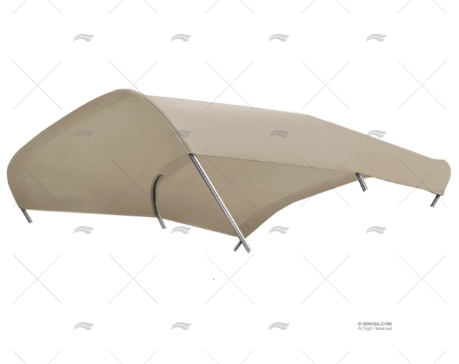 HOOK SOFT TOP 170 BEIGE 3 ARCH TESSILMARE