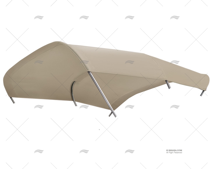 HOOK SOFT TOP 170 BEIGE 3 ARCH TESSILMARE