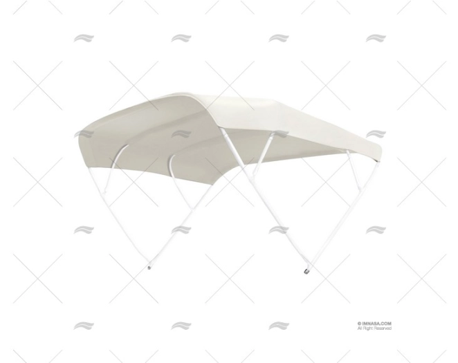 BIMINI 175x252x156 ALUM BLANC 4 ARCEAUX