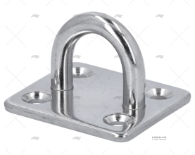 PONTE COM BASE 6x35x40mm INOX