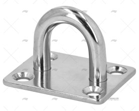 PONTE COM BASE 8x40x50mm INOX