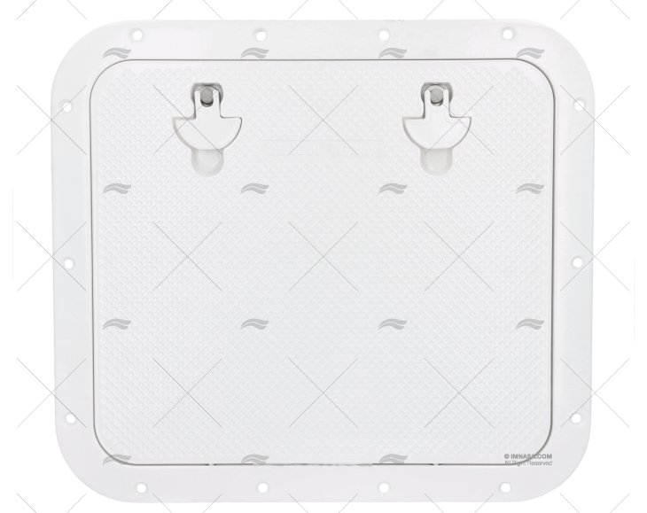 ACCESS COVER 460x510 WHITE ALUMINIUM