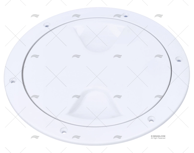 DECK PLATE, SCREW-IN 152mm WHITE