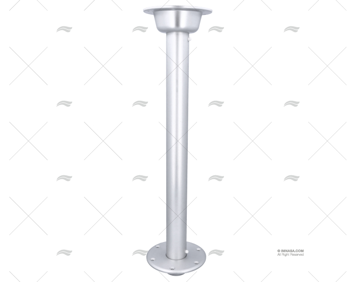 PEDESTAL FOR TABLE IN ALUMINIUM ANODIZED IMNASA