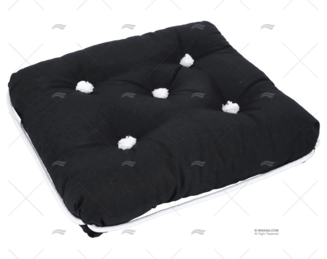 COUSSIN SIMPLE NOIR KAPOK