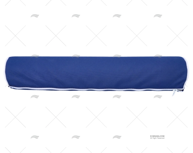 COJIN REDONDO 50x10cm AZUL/NAVY