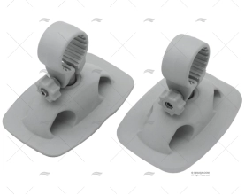 KIT SOPORTE REMO GRIS MODELO GS (2U.)