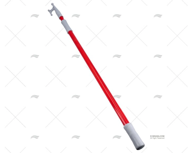 RED TELESCOPING BOATHOOK 1200-2100mm