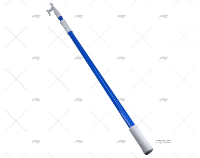 BLUE TELESCOPING BOATHOOK 1200-2100mm