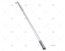 BOAT HOOK TELESCOPING 120-210cm x 30mm