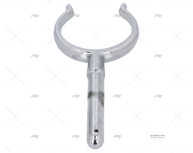 OARLOCK FOR OAR MAX. 58mm, SHANK 14mm