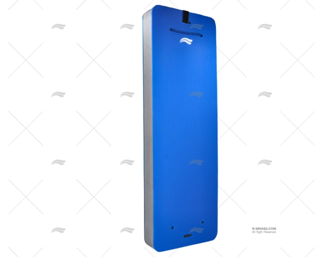 DEFENSA PLANA AZUL 900x300x75mm IMNASA