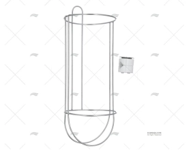 PORTA DEFENSAS 170x320-425mm INOX