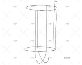 PORTA DEFENSAS 230x320-425mm INOX