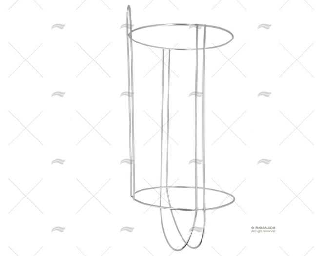 PORTA DEFENSAS 260x420-550mm INOX