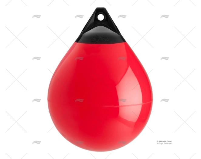 BOUEE SPHERIQUE A0 ROUGE 230MM POLYFORM