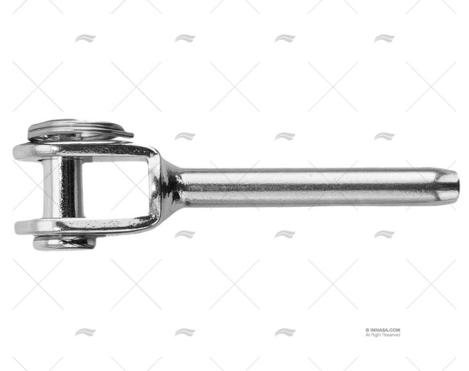 TERMINAL HORQUILLA INOX-316 3mm (4u)