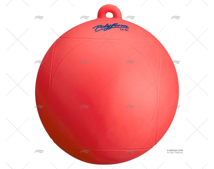 WS-1 BUOY RED                          9 POLYFORM