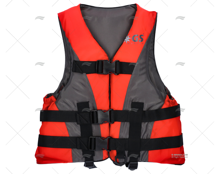 GS BUOYANCY AID SKI RED/CARBON T-S 50N