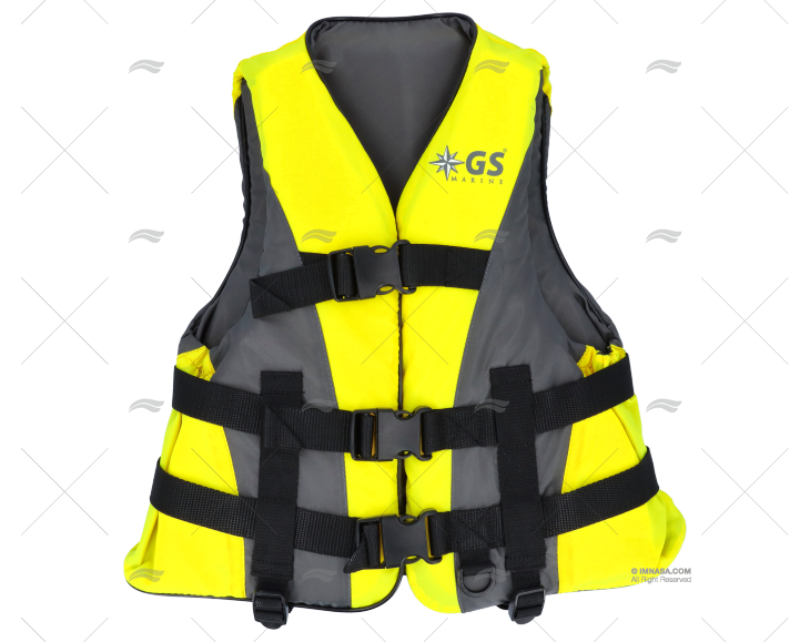 GILET SKI JAUNE/CARBON GS T-S 50N