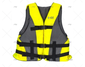 GILET DE SKI  GS JAUNE/CHARBON T-L 50N