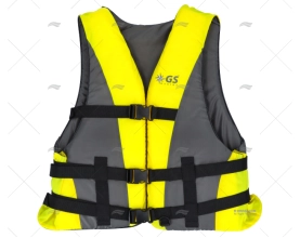 GILET DE SKI  GS JAUNE/CHARBON T-XL 50N