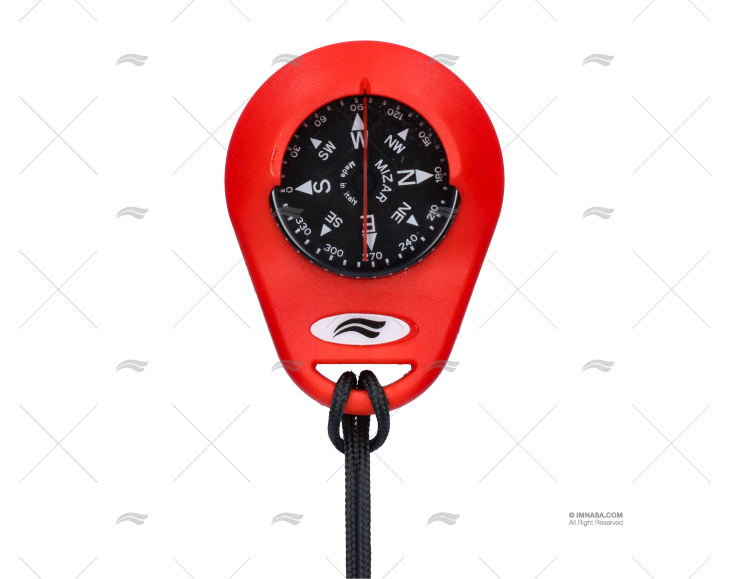 HAND COMPASS MIZAR RED