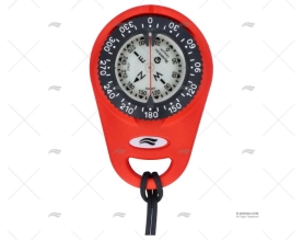 COMPASS DIVING 70x80mm RED