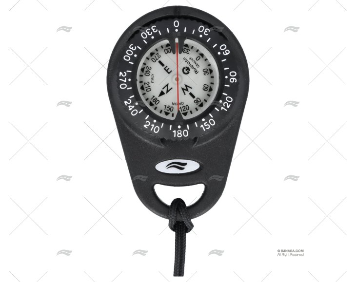 COMPASS DIVING 70x80mm BLACK IMNASA