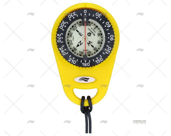 COMPASS ORION DIVING 70x80mm YELLOW IMNASA